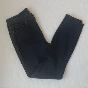 PAIGE Black Denim Verdugo Crop Skinny Jeans Sz 27